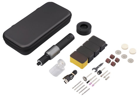 HOTO QWLDM001 Akkus csiszológép 2000 mAh Lítiumion