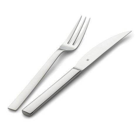 WMF 3201002518 Steak evőeszköz készlet steak kések 6 személyes Nuova 12 darabos speciális penge acél 3. kép