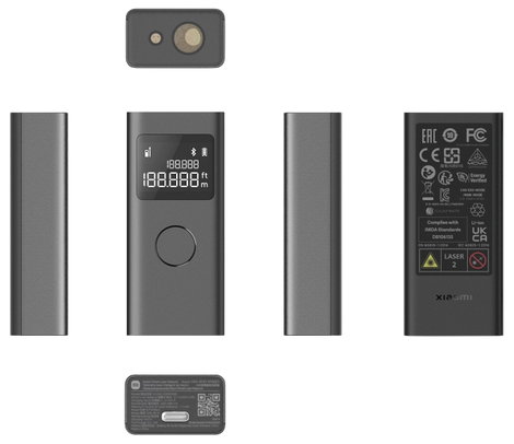 Xiaomi 36764 Digitális lézeres mérő 40 m 3. kép