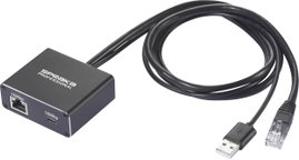 SpeaKa Professional SP-GNS-200 Hálózati adapter/hub 1 GBit/s USB-C®, RJ45