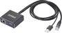 SpeaKa Professional SP-GNS-200 Hálózati adapter/hub 1 GBit/s USB-C®, RJ45 bélyegkép