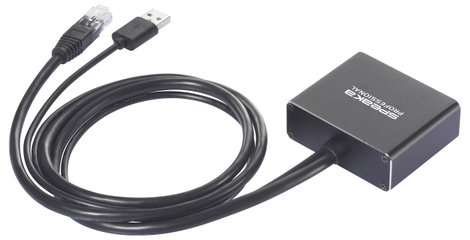SpeaKa Professional SP-GNS-250 Hálózati adapter/hub 1 GBit/s USB-C®, RJ45 2. kép
