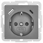 LEDmaxx USB2203 Földelt csatlakozó aljzat Antracit 3. bélyegkép