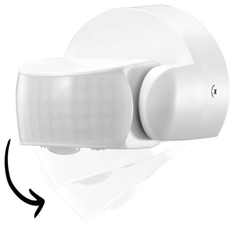 LEDmaxx IB121 Mennyezeti, Fali Mozgásérzékelő 360 ° Fehér IP65 3. kép