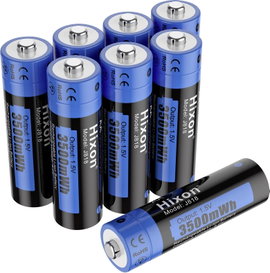 Hixon J818 Ceruzaakku Lítiumion 2350 mAh 1.5 V 8 db