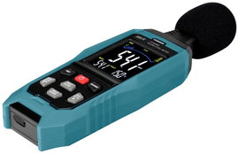 Joy-it Zajszintmérő színes kijelző, Adatgyűjtő JT-SLM01 30 - 130 dB 31.5 Hz - 8 kHz USB