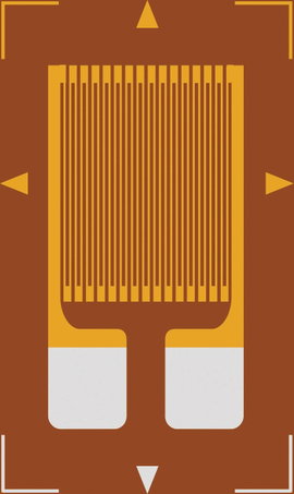 BCM Sensor 100591-1 Nyúlásmérő csík 4 db (H x Sz) 4.5 mm x 3.5 mm