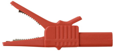 VOLTCRAFT MSK-125 rot Krokodilcsipesz Dugaszoló csatlakozó, 4 mm CAT II 300 V Piros 4. kép