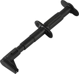 VOLTCRAFT MSK-140 sw Biztonsági csíptetős mérőhegy Dugaszoló csatlakozó, 4 mm CAT III 1000 V Fekete