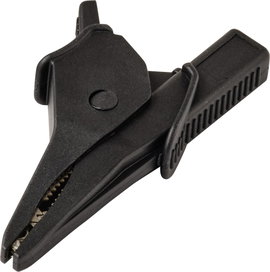 VOLTCRAFT MSK-135 sw Krokodilcsipesz Dugaszoló csatlakozó, 4 mm CAT IV 600 V, CAT III 1000 V Fekete