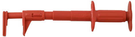 VOLTCRAFT MSK-140 Rot Biztonsági csíptetős mérőhegy Dugaszoló csatlakozó, 4 mm CAT III 1000 V Piros 4. kép
