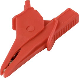 VOLTCRAFT MSK-135 rot Krokodilcsipesz Dugaszoló csatlakozó, 4 mm CAT IV 600 V, CAT III 1000 V Piros