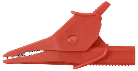 VOLTCRAFT MSK-135 rot Krokodilcsipesz Dugaszoló csatlakozó, 4 mm CAT IV 600 V, CAT III 1000 V Piros 3. kép