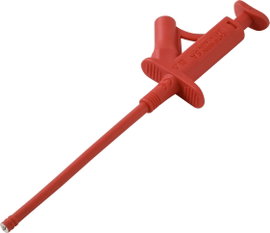 VOLTCRAFT MSK-120 rot Biztonsági csíptetős mérőhegy CAT IV 600 V, CAT III 1000 V Piros