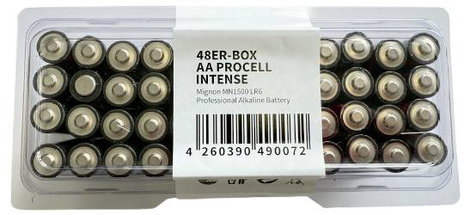 PROCELL Mingon LR6 Ceruzaelem Alkáli mangán 2850 mAh 1.5 V 48 db 2. kép