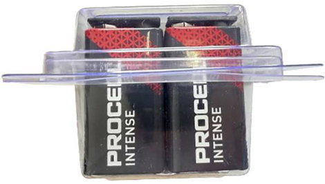 PROCELL E-Block 9V 9V-os elem Alkáli mangán 628 mAh 9 V 10 db 2. kép