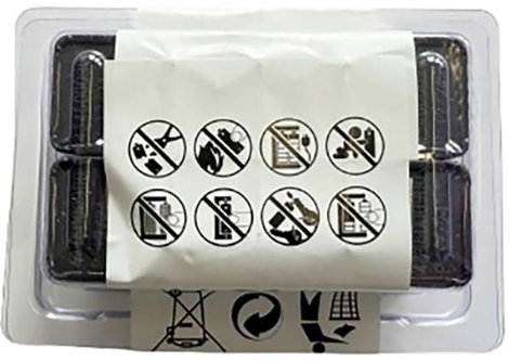 PROCELL E-Block 9V 9V-os elem Alkáli mangán 628 mAh 9 V 10 db 3. kép