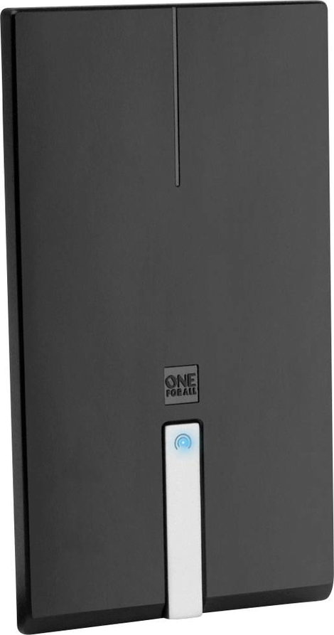 One For All SV9425 Aktív DVB-T/T2 laposantenna Beltér Fekete