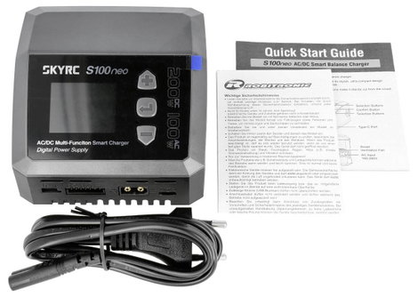 SKYRC S100 Neo Modell töltő 12 A Ólom, LiFePO, LiHV, Lítiumion, LiPolimer, NiCd, NiMH 5. kép
