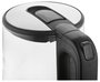 GourmetMaxx GOURMETmaxx Glas-Wasserkocher LED 1,7l 2200W Edelstahl/schwarz kabellos Vízforraló Vezet 5. bélyegkép