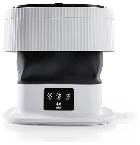 CLEANmaxx mini mosógép összecsukható 40W fehér összecsukható 5. kép