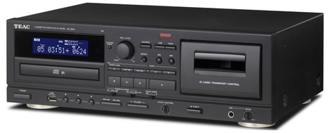 TEAC AD-850-SE CD/Cassette/USB Black EU/UK CD lejátszó Fekete USB, CD lejátszó 2. kép