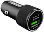 Kunzer 7USBAC12 Adapter 1x USB-A, 1x USB-C® Fekete bélyegkép