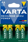 Ceruza akku AA, NiMH, 1,2V 2100 mAh, 4 db, Varta Ready2Use LR06, AA, LR6, AAB4E, AM3, 815, E91, LR6N bélyegkép