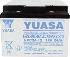 Ólomakku NPC 12V 24 Ah YUASA