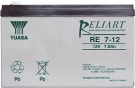 YUASA zselés akkumulátor, 12 V 7 Ah, 10 év