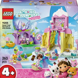 11205 LEGO® Gabby’s Dollhouse Jeges-hegység és a cicakert