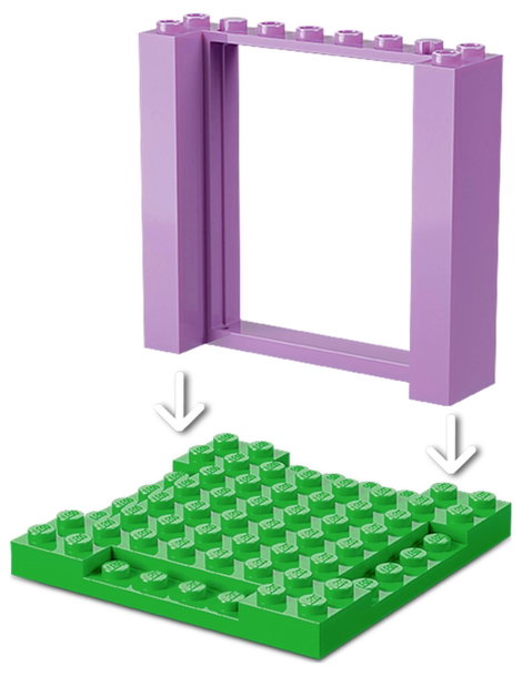 11205 LEGO® Gabby’s Dollhouse Jeges-hegység és a cicakert 5. kép