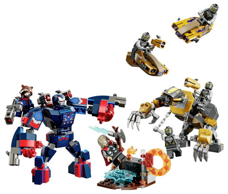 LEGO® MARVEL SUPER HEROES 76322 Bosszúállók: Végjáték Thor vs. Chitauri 2. kép