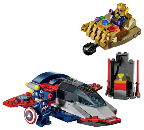 LEGO® MARVEL SUPER HEROES 76319 Amerika Kapitány Thanos ellen 2. kép