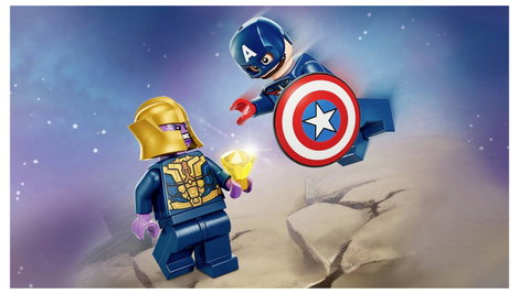 LEGO® MARVEL SUPER HEROES 76319 Amerika Kapitány Thanos ellen 3. kép