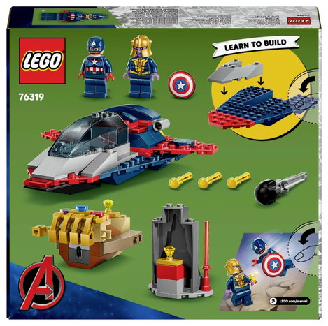 LEGO® MARVEL SUPER HEROES 76319 Amerika Kapitány Thanos ellen 6. kép