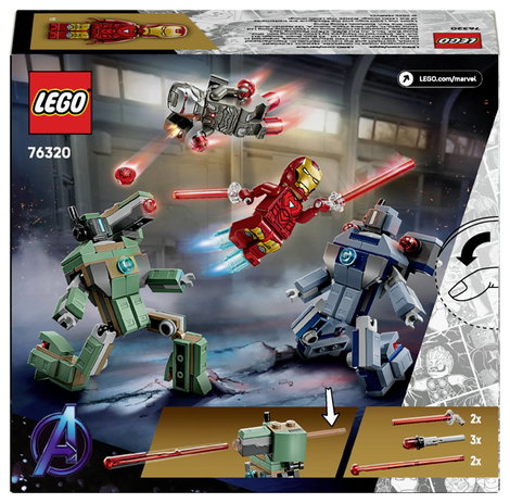 LEGO® MARVEL SUPER HEROES 76320 Vasember és hadigép vs. Hammer drónok 5. kép