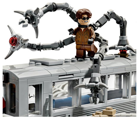 LEGO® MARVEL SUPER HEROES 76321 Pókember vs. Doc Ock: Leszámolás a metróban 4. kép