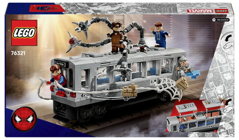 LEGO® MARVEL SUPER HEROES 76321 Pókember vs. Doc Ock: Leszámolás a metróban 5. kép