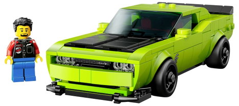 LEGO® SPEED CHAMPIONS 77237 Dodge Challenger SRT Hellcat sportkocsi 2. kép