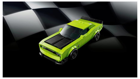 LEGO® SPEED CHAMPIONS 77237 Dodge Challenger SRT Hellcat sportkocsi 3. kép