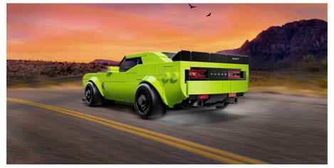 LEGO® SPEED CHAMPIONS 77237 Dodge Challenger SRT Hellcat sportkocsi 4. kép