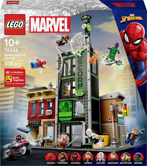 LEGO® MARVEL SUPER HEROES 76324 Pókember Oscorp ellen