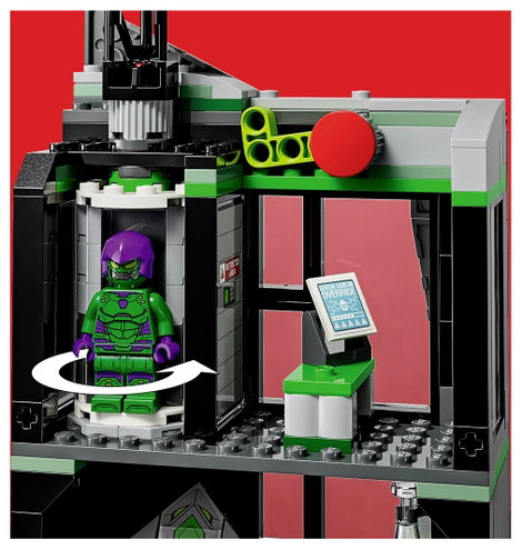 LEGO® MARVEL SUPER HEROES 76324 Pókember Oscorp ellen 3. kép