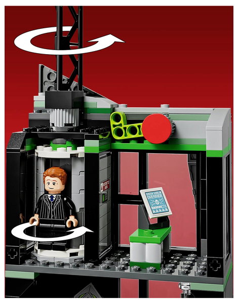 LEGO® MARVEL SUPER HEROES 76324 Pókember Oscorp ellen 4. kép