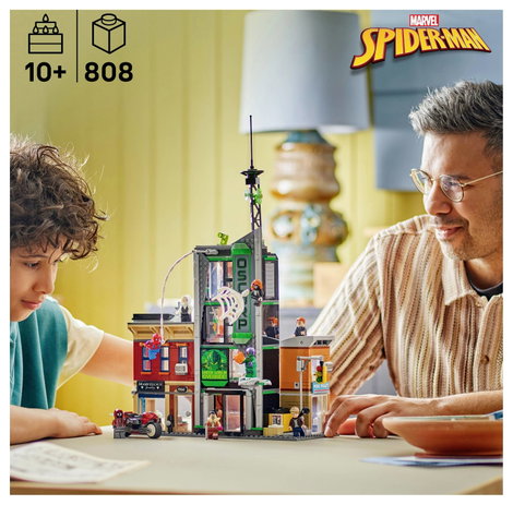LEGO® MARVEL SUPER HEROES 76324 Pókember Oscorp ellen 6. kép