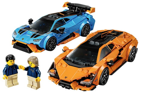 LEGO® SPEED CHAMPIONS 77238 Lamborghini Revuelto és Huracán STO 2. kép