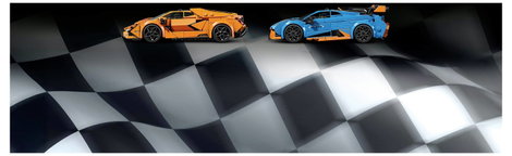 LEGO® SPEED CHAMPIONS 77238 Lamborghini Revuelto és Huracán STO 3. kép