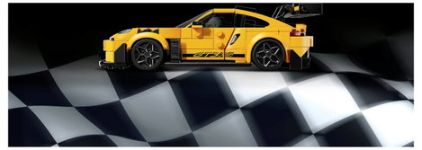 LEGO® SPEED CHAMPIONS 77239 Porsche 911 GT3 RS szuper sportautó 3. kép