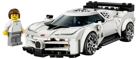 LEGO® SPEED CHAMPIONS 77240 Bugatti Centodieci hipersportkocsi 2. kép